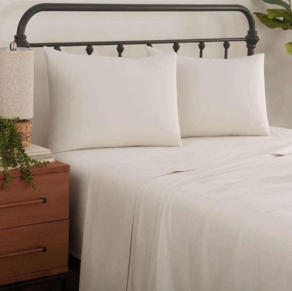 Paragon California King Sheet Set Beige Cream - Picture 3 of 4